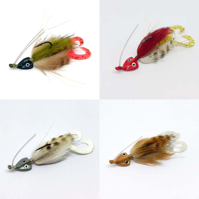 Curl-Tail Redfish Jig (2nd Generation)